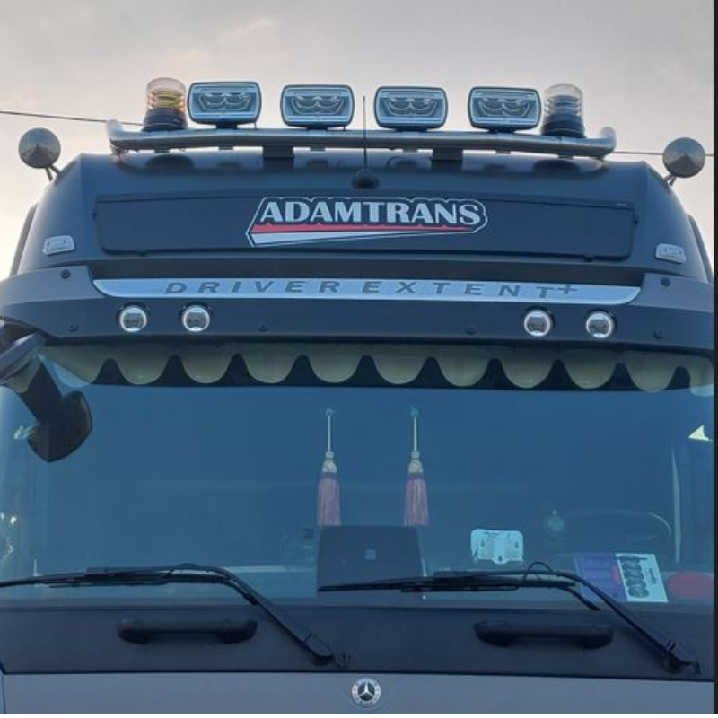 Panou Reclama luminoasa, Mercedes Actros MP4/MP5 Big Space si Giga Space, 26 x 165cm [11]
