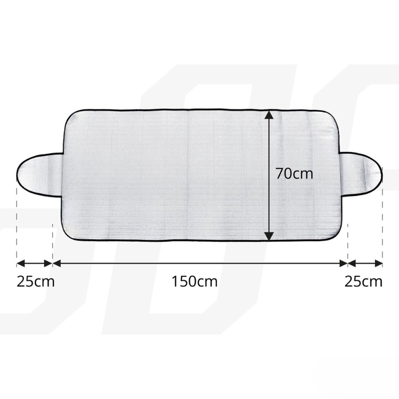 Parasolar Auto Parbriz Vara/Iarna, Protectie Solara/Anti-Gheata, 150x70cm [7]