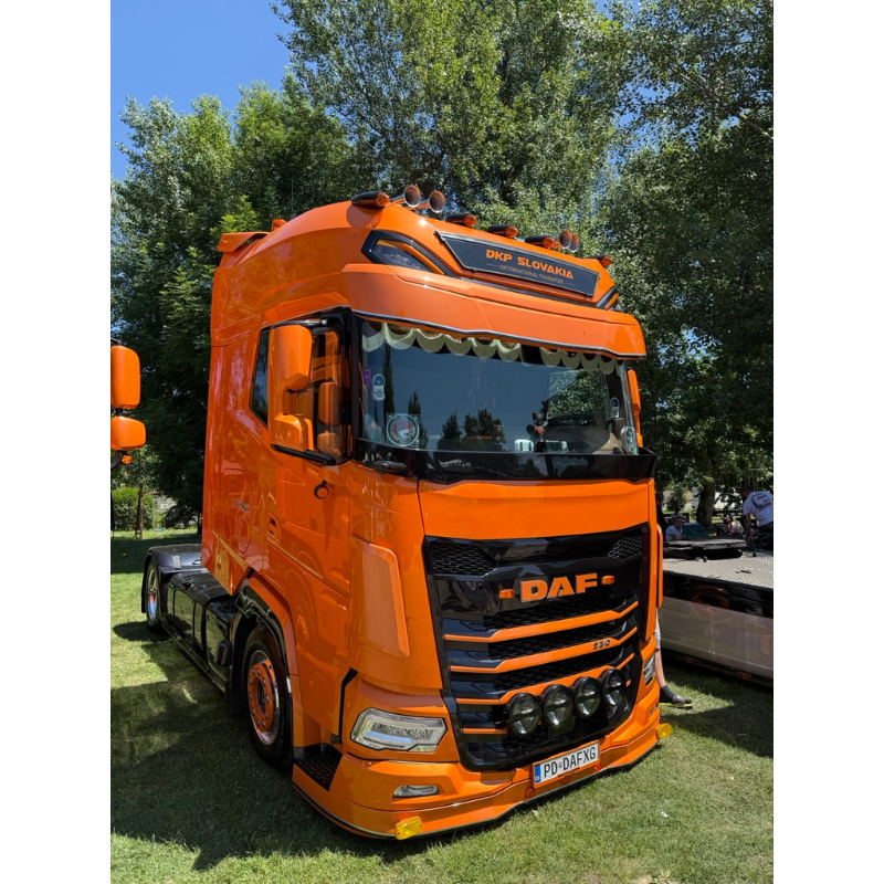 Parasolar camion, laminat fibra de sticla, 37 cm, kit montaj, DAF XG+, 2022- [1]