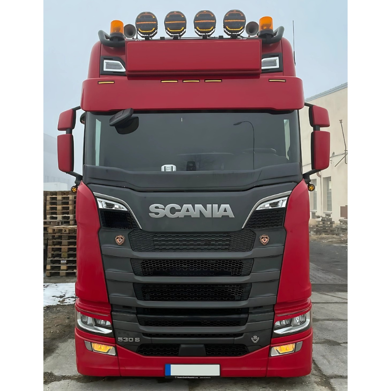 Parasolar camion, Scania NG S si R 2016, adancime 35 cm, 5 decupaje lumini [2]