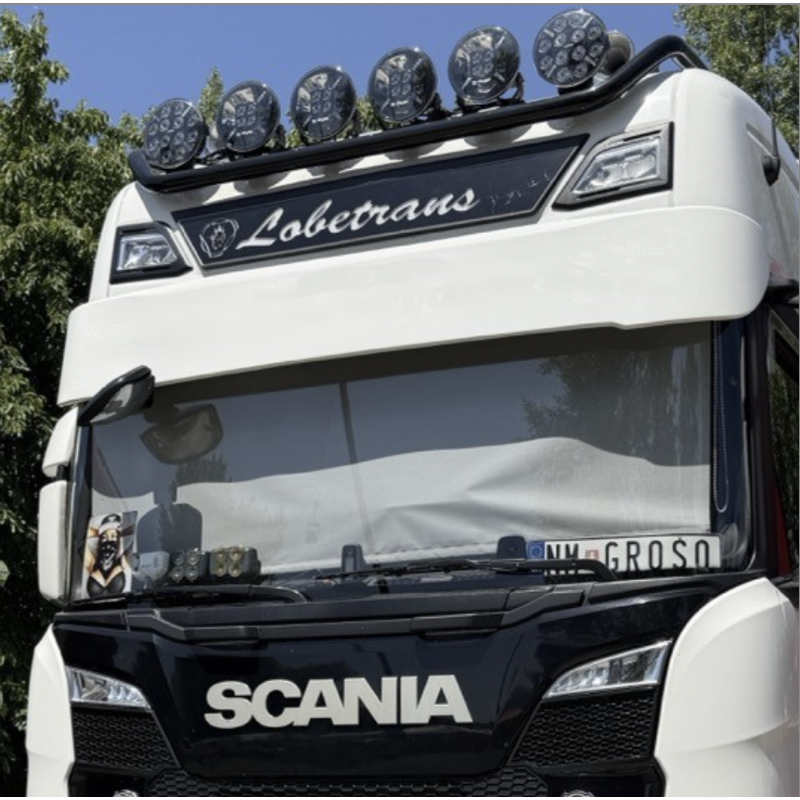 Parasolar Camion, SCANIA S R 2016-, 35 cm, Kit Montaj, Laminat Poliesteric [2]