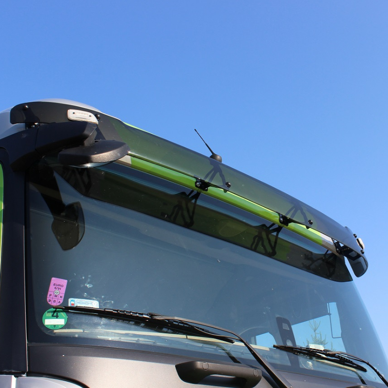 Parasolar pentru Mercedes Benz Actros MP4, StreamSpace, Arocs, cabina StreamSpace 2500mm, cu oglinda [2]