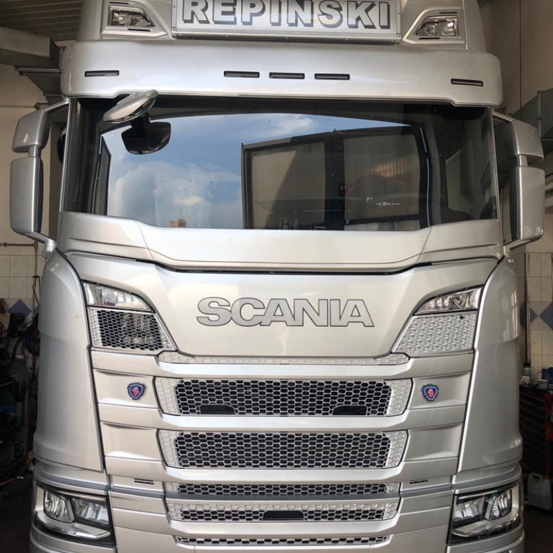 Parasolar Scania S/R/G 08/2016-, cu kit complet de asamblare, pentru 5 gabarit [1]