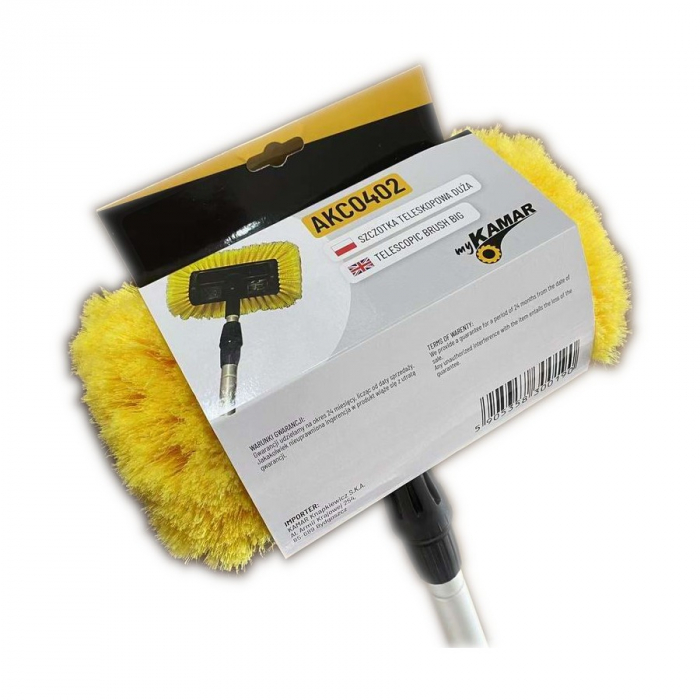 Perie auto, pentru spalat, cu maner telescopic, 250cm, profesionala [5]