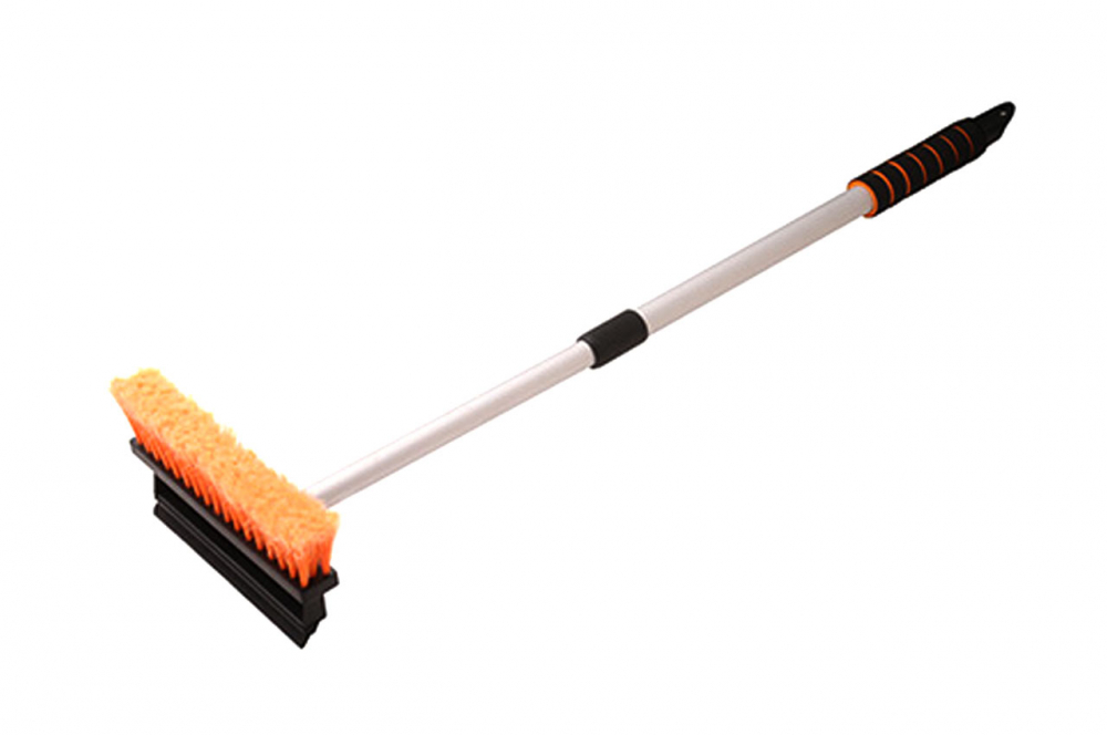 Perie si Racleta Silicon Auto cu Maner Telescopic Aluminiu [2]