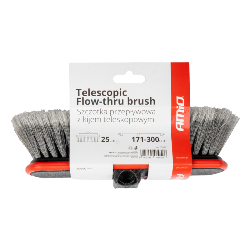 Perie Spalat Auto Telescopica cu Flux Continuu Apa, 171-300 cm [7]