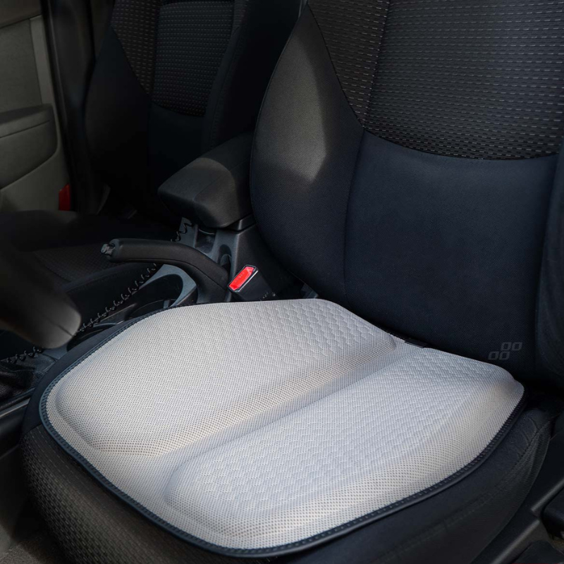Perna cu Gel pentru Scaun Auto, Antialunecare, 46 x 46cm, Suport Comfort Spate [6]