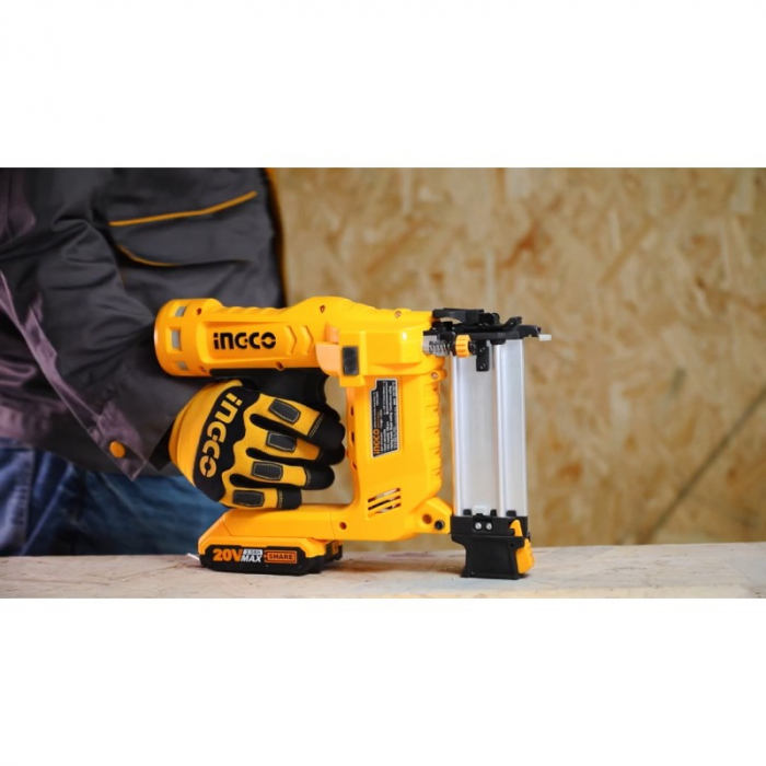 Pistol de batut cuie si capse pe acumulator 20V [6]