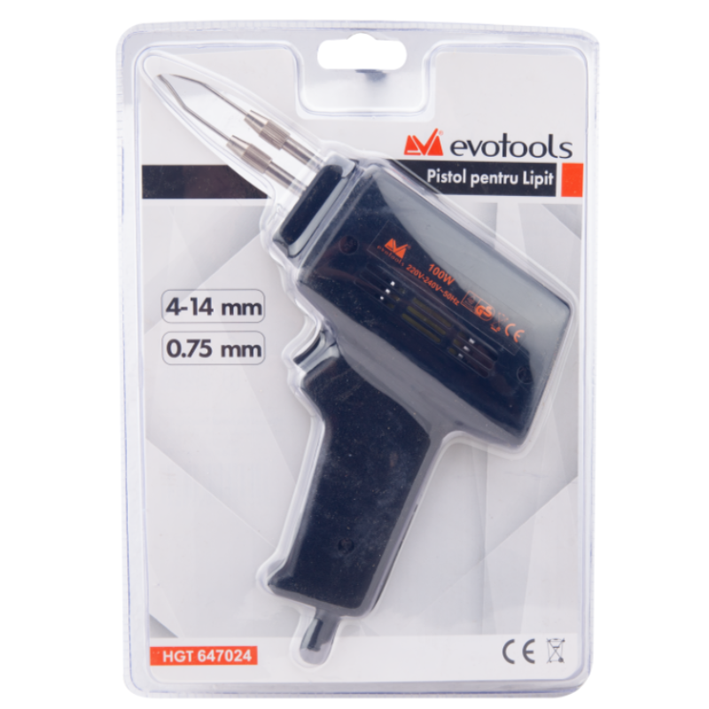 Pistol Lipit Electric, 100W, LED Iluminare, Versatil, Carcasa Rezistenta [2]