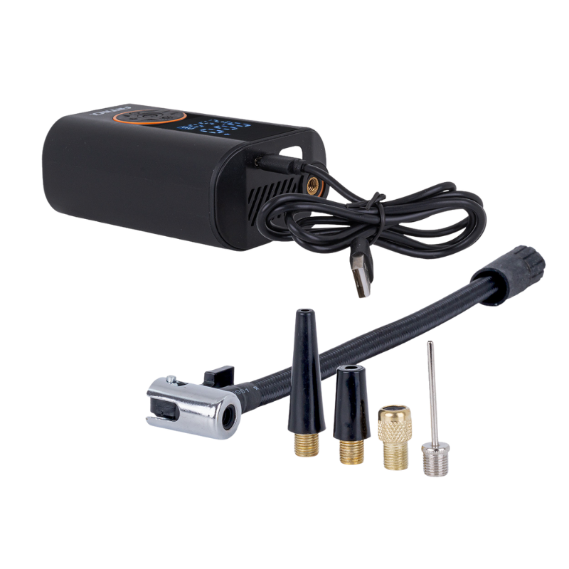 Pistol umflat roti cu acumulator 4000mAh, portabil, 10 bari, display LED, USB-C [5]