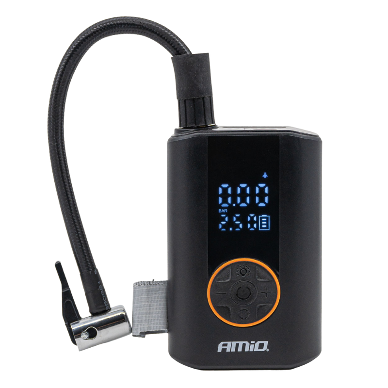 Pistol umflat roti cu acumulator 4000mAh, portabil, 10 bari, display LED, USB-C [4]