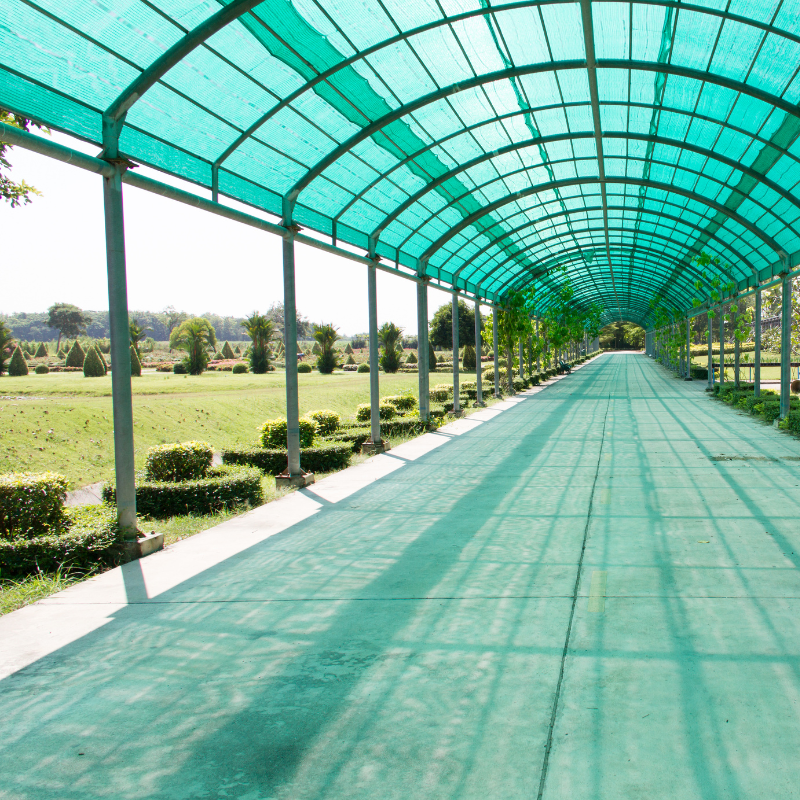 Plasa de umbrire, HDPE, 1.2m inaltime, 50m lungime, 95% grad de umbrire, 230 g/mp [4]