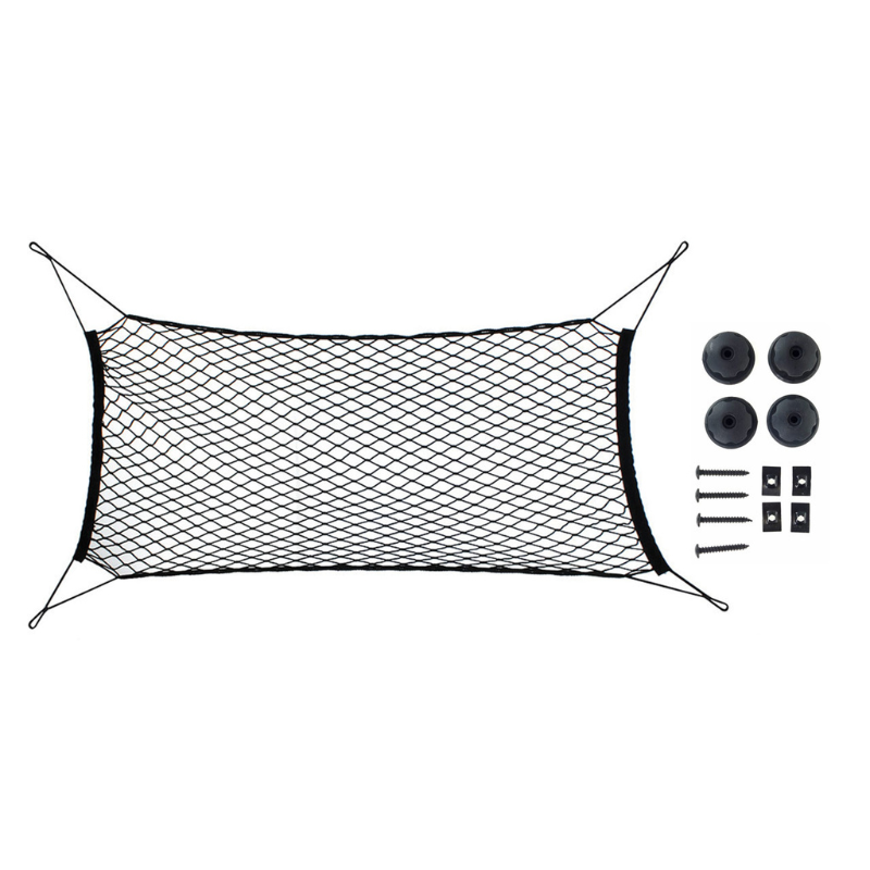 Plasa Fixare Bagaje Auto cu Suporturi, 100 x 40 cm [2]