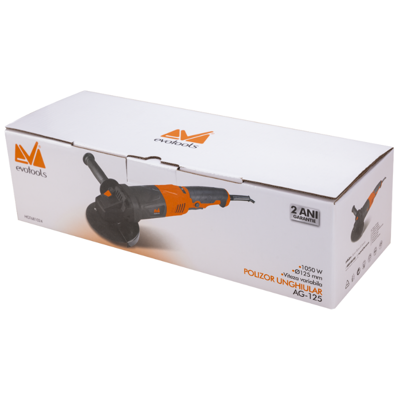 Polizor Unghiular AG 125, 1050W, Ø125mm, Turatie Variabila [2]
