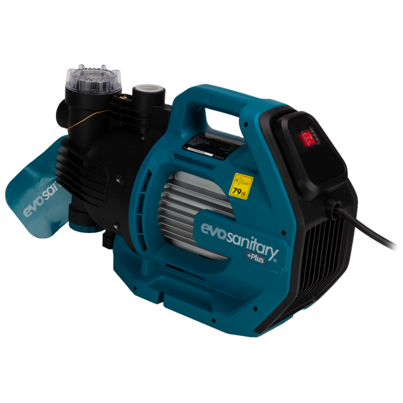 Pompa de Gradina GP900, 900W, 6000 l/h, 44m Inaltime Pompa, 4.4bar, Aspiratie 8m, cu Filtru Integrat [3]