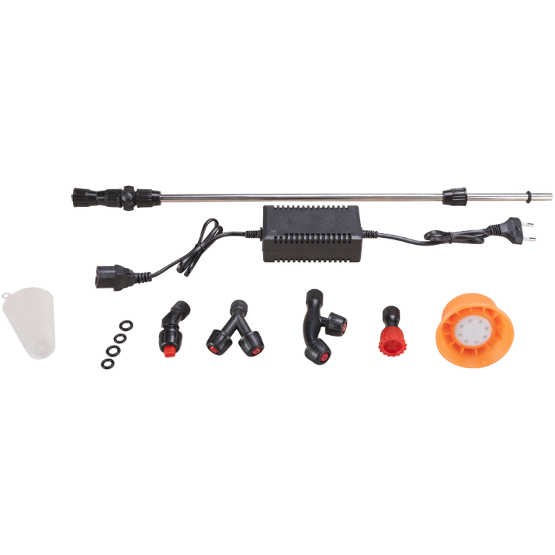 Pompa de stropit cu acumulator inclus, 12l, 5 duze, pentru gradina si livada [6]