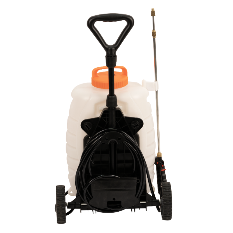 Pompa de Stropit cu Acumulator, Roti de Transport, 18L [4]