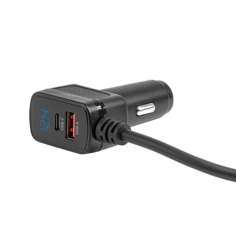 Prelungitor bricheta auto, 120W cu 2 prize, USB-C, USB-A [7]