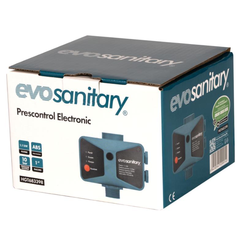 Prescontrol Electronic, 1.1 kW, SK24 1", pentru Automatizare Pompe Apa [2]