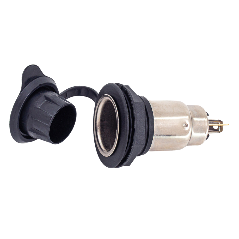 Priza auto suplimentara, 12/24V, 250W, cu capac, protectie praf, pentru vehicule [4]