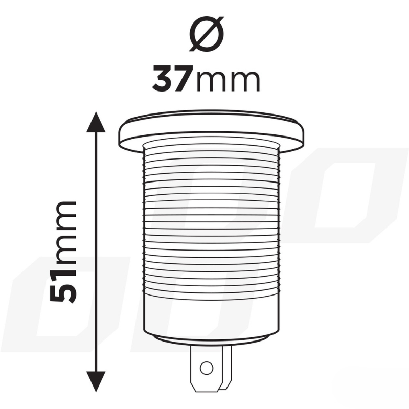 Priza Bricheta Auto Alimentare 12V/24V, MOD-01 [4]