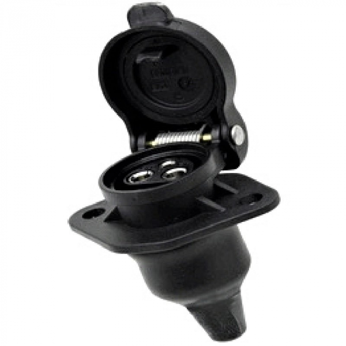 Priza, fisa electrica remorca 3 pini mama, 1224V - Truck LED E0002-A [4]
