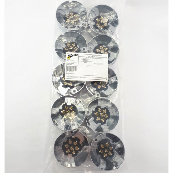 Priza metalica cu 7 Pini, 12V - Truck LED E1230 [4]