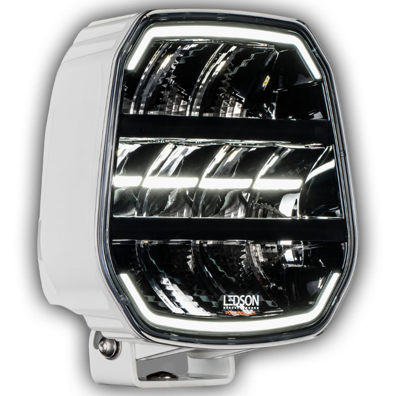 Proiector Alb LED cu pozitie dinamica alba si portocalie, pentru camion și off road, Epix9+, Powerboost, 15000lm, 180w, 22.5 x 22.3cm [2]