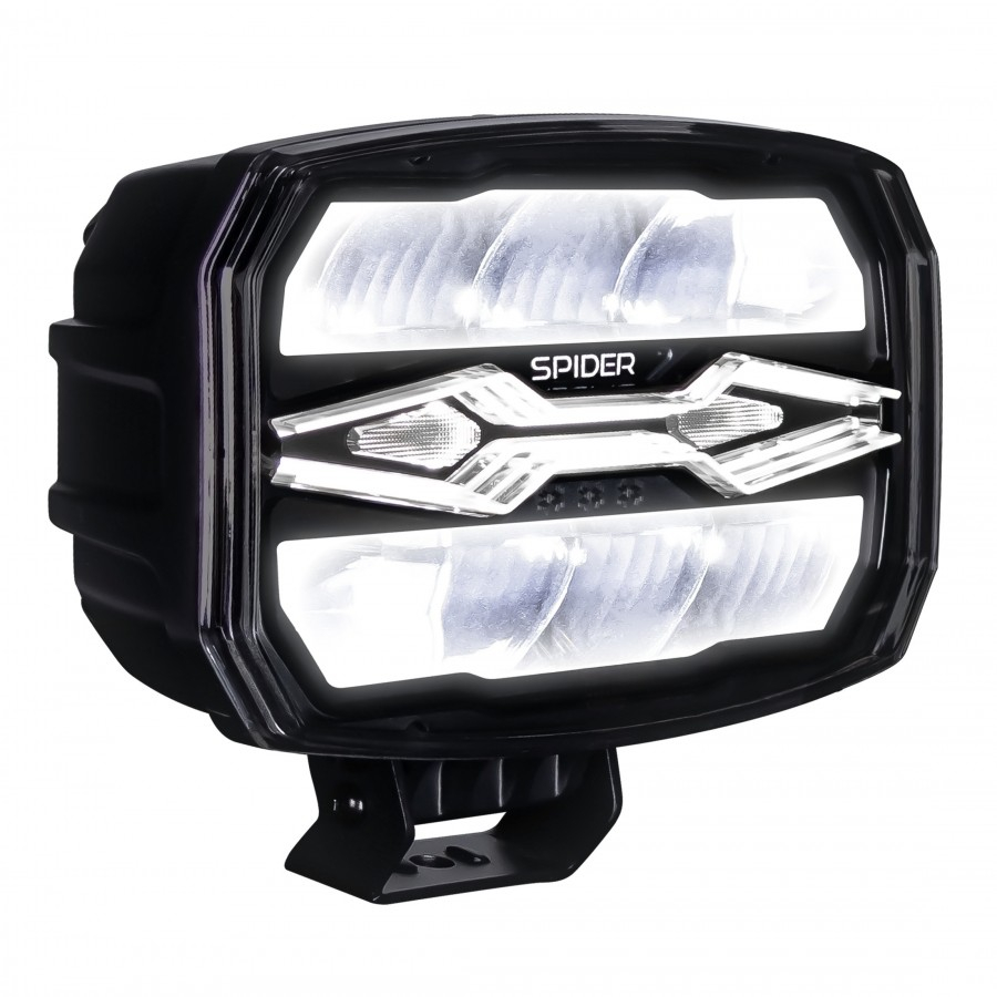 Proiector auto LED X-SPIDER NINJA Oval, 80W, IP69K, Pozitie Dinamica, Stroboscop, Multifunctional [3]