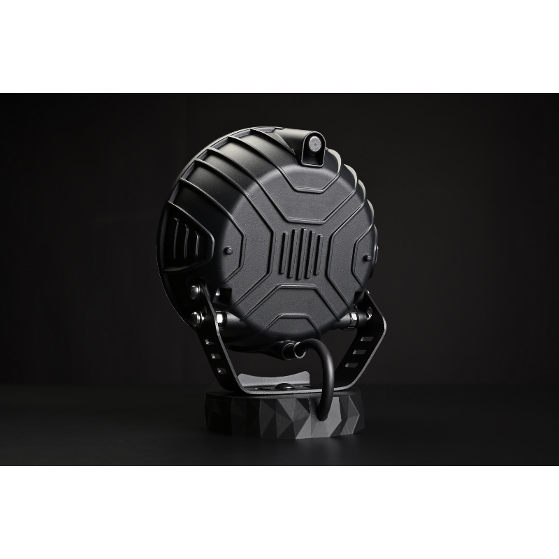 Proiector camion, offroad Cosmo Flash 9X, 11000Lm, 120W, 12/24V, 22.8cm, pozitie alba / portocalie, si stroboscop [14]