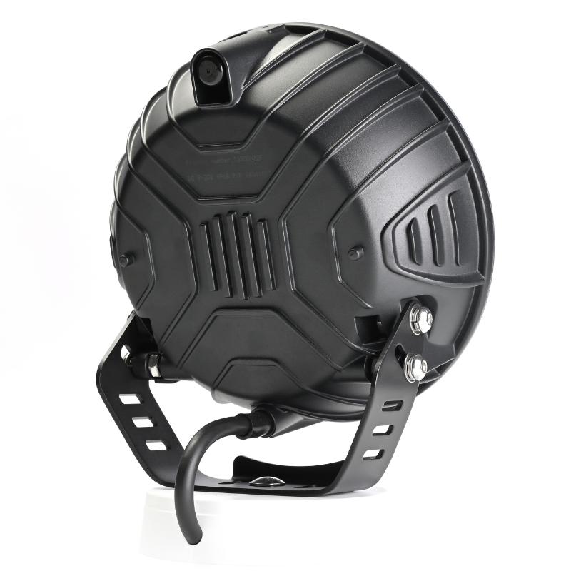 Proiector camion, offroad Cosmo Flash 9X, 11000Lm, 120W, 12/24V, 22.8cm, pozitie alba / portocalie, si stroboscop [17]