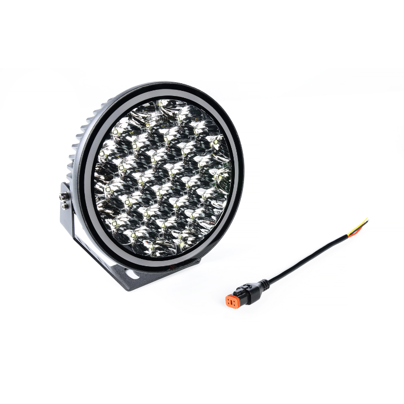 Proiector Coma 9X, 9" FULL LED, 160W, 12500Lm, pozitie alb si portocaliu, R112 [12]