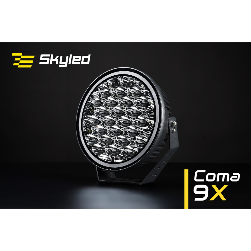 Proiector Coma 9X, 9" FULL LED, 160W, 12500Lm, pozitie alb si portocaliu, R112 [8]