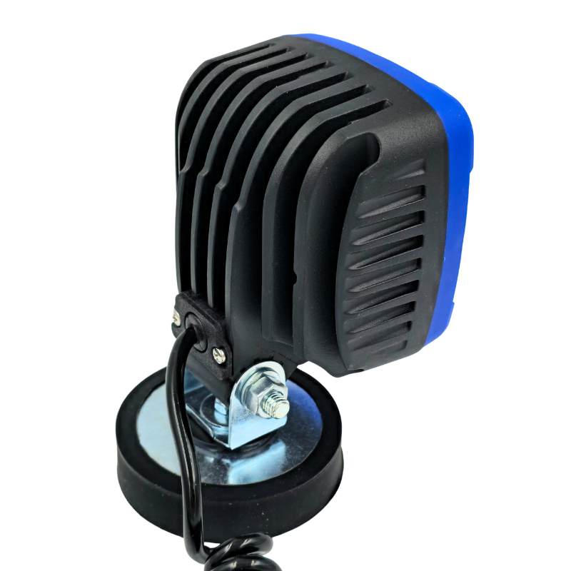 Proiector de lucru cu magnet LED , Aluminiu, 12/24V, 14.20cm, cablu spiralat 3m, 2800lm [6]