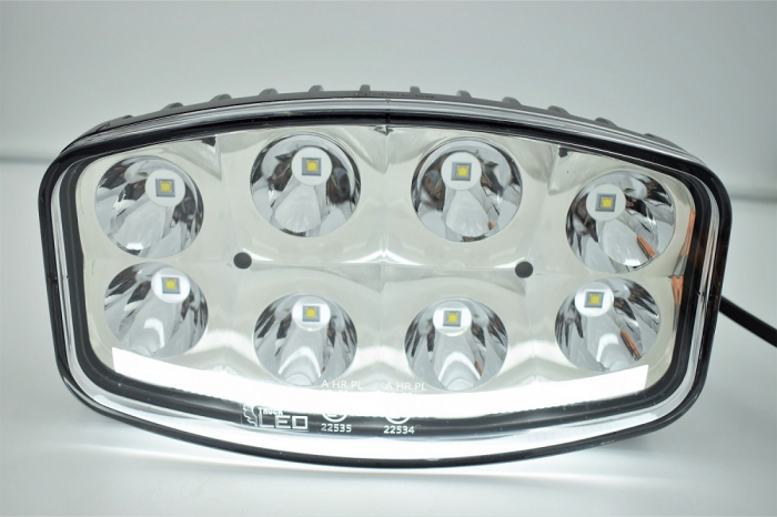 Proiector Full-Led, Pozitie si Faza Lunga Led, 1224V, Dreptunghiular - Oval, Jumbo - Truck LED L3413 [5]