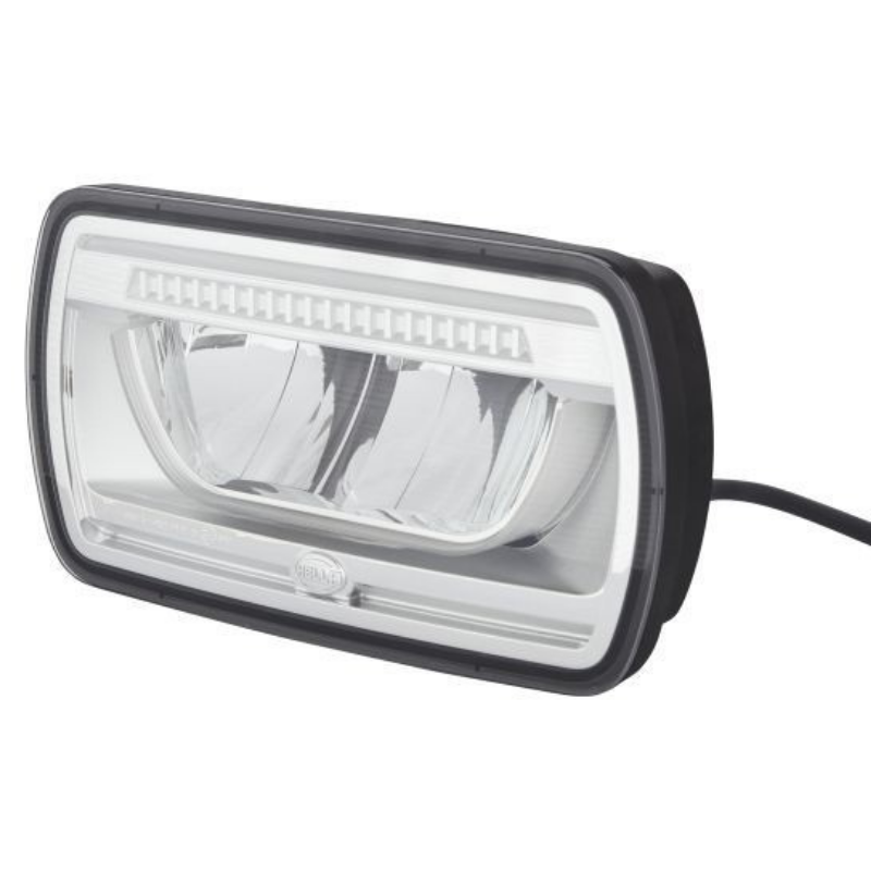 Far faza lunga LED, 12-24V, 23.8 x 14.1 cm, lumina pozitie, 2 Functii [6]
