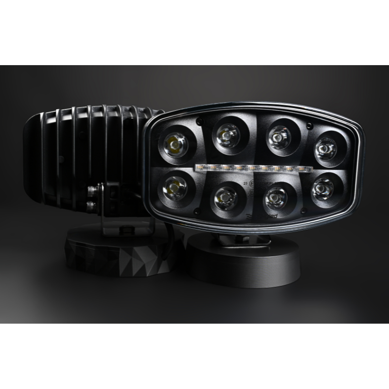 Proiector Jumbo Octan Black FULL LED cu lumina de pozitie alb/portocaliu 80W, 4800lm [6]