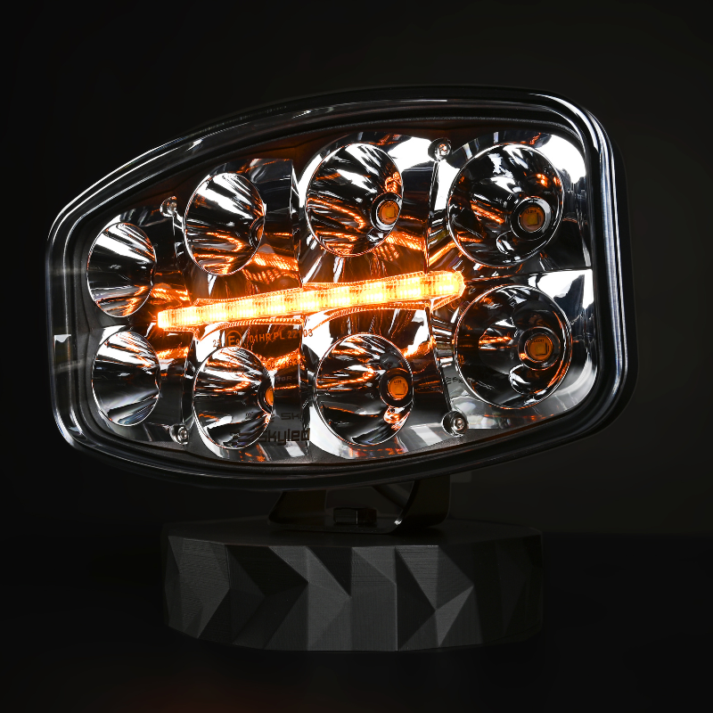Proiector Jumbo Octan FULL LED cu lumină de poziție alb/portocaliu 80W, 4800lm [3]