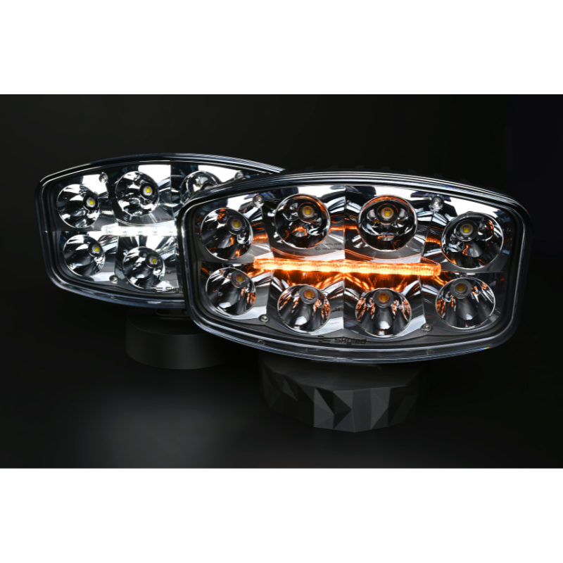 Proiector Jumbo Octan FULL LED cu lumină de poziție alb/portocaliu 80W, 4800lm [4]
