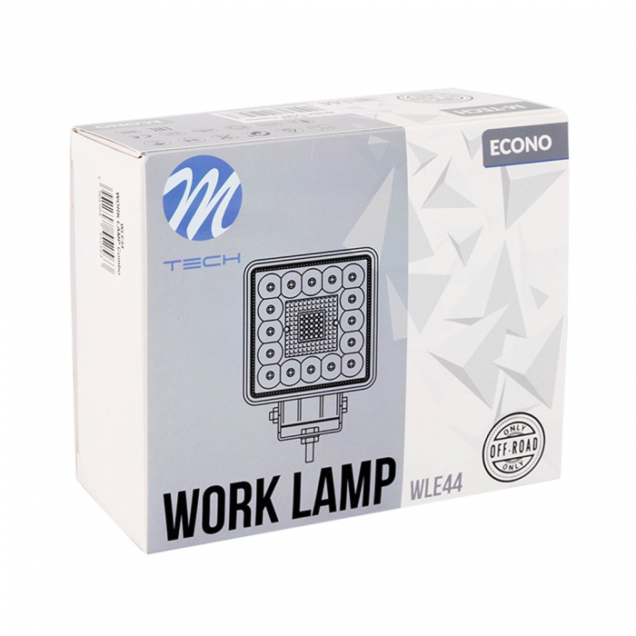 Proiector cu LED, fază și poziție, Combo, 10.8 x 10.8 x 4.7cm, 2740lm, 41W [4]