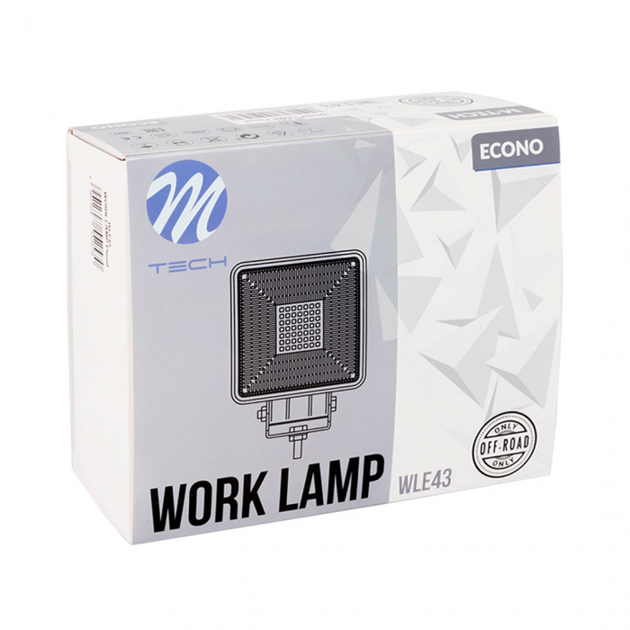 Proiector cu LED flood, 10.8 x 10.8 x 4.7cm, 2500lm, 41W [3]
