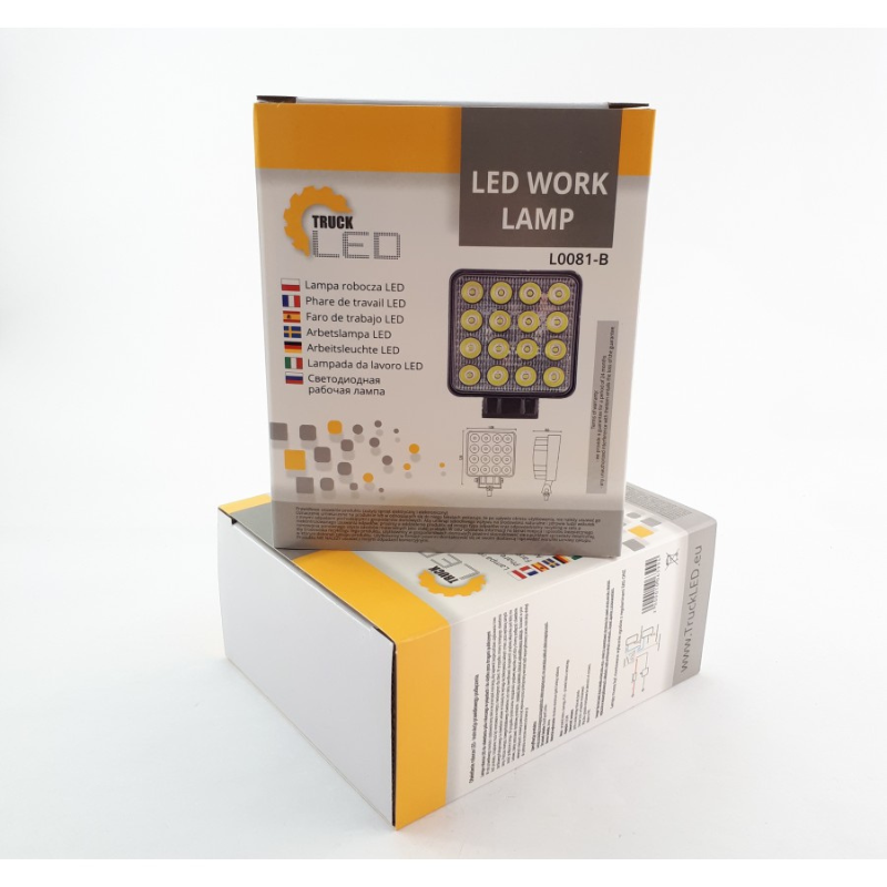 Proiector LED 24W, 12/24V, 2100lm, 12.8 x 10.8cm [3]