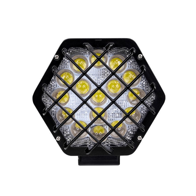 Proiector LED 48W, cu protectie, 12/24V, 2300lm, 6500K, 13.8 x 12.4cm [2]
