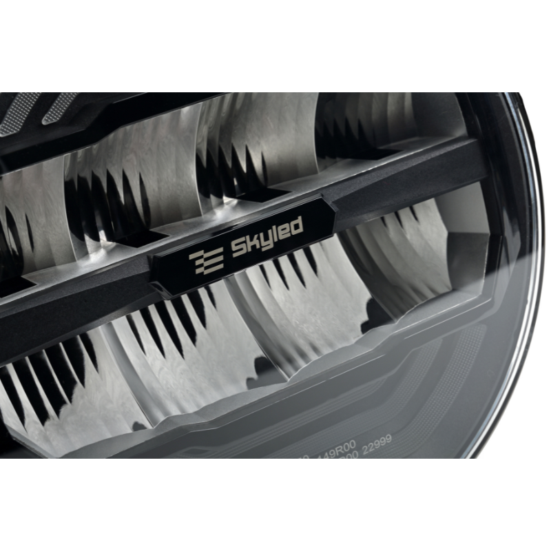 Proiector LED Auto, Galax 9X FI227, 100W, Lumina de Pozitie Alba si Portocalie [17]