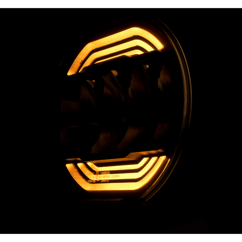 Proiector LED Auto, Galax 9X FI227, 100W, Lumina de Pozitie Alba si Portocalie [4]