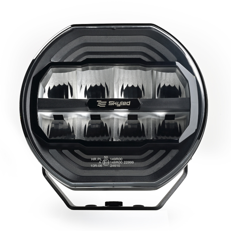 Proiector LED Auto, Galax 9X FI227, 100W, Lumina de Pozitie Alba si Portocalie [16]
