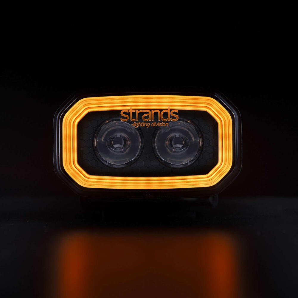 Proiector LED auto Strands FOR9T Light Pod 4”, 2600 lm, pozitie alb/galben, 30 W, 10-48 V DC, 10,8 x 7 x 6,5 cm [6]