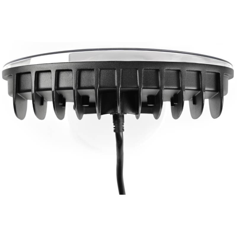 Proiector LED auxiliar Jumbo Ovum Flash, 82W, 12/24V, lumina drum, stroboscop portocaliu [3]