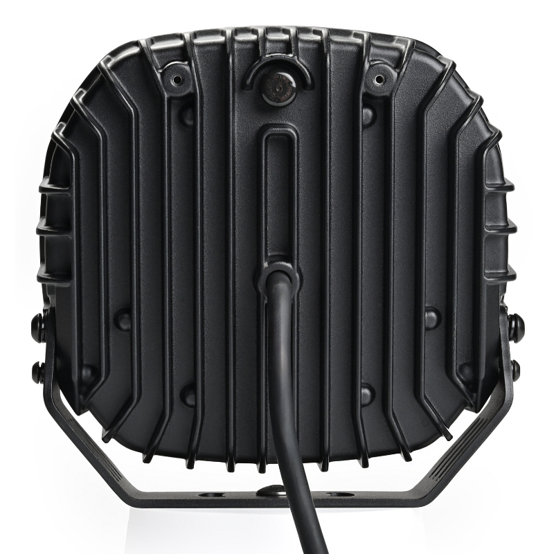 Proiector LED auxiliar Moai 9X Black, 162W, 12/24V, Combo Beam, pozitie alba si portocalie, 5000K, IP68, pentru camioane, 4x4 si utilaje [6]