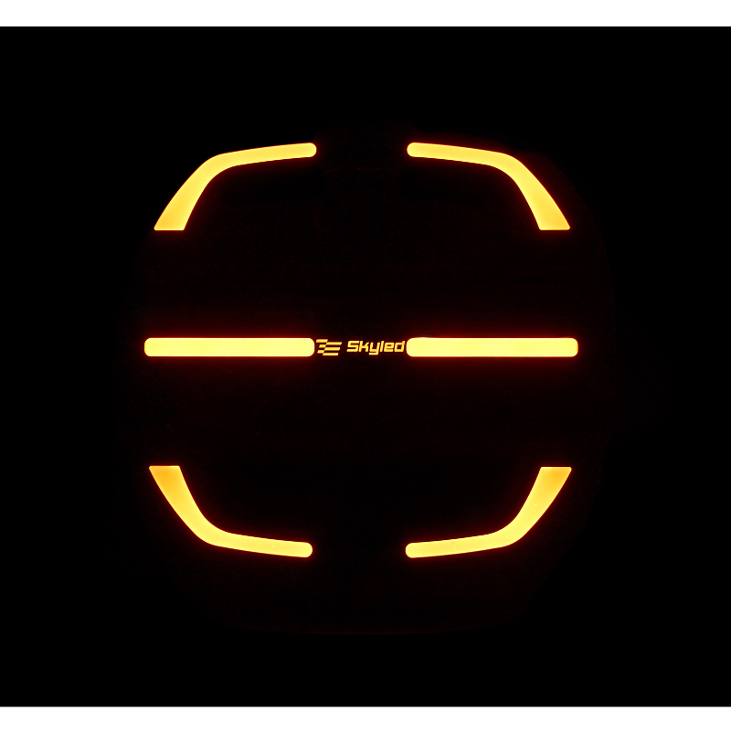 Proiector LED auxiliar Moai 9X Black, 162W, 12/24V, Combo Beam, pozitie alba si portocalie, 5000K, IP68, pentru camioane, 4x4 si utilaje [20]